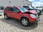 2012 Gmc Acadia Sle Red vin: 1GKKRPED0CJ114084