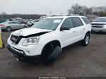 2012 Gmc Acadia Sle Белый vin: 1GKKRPED0CJ140247