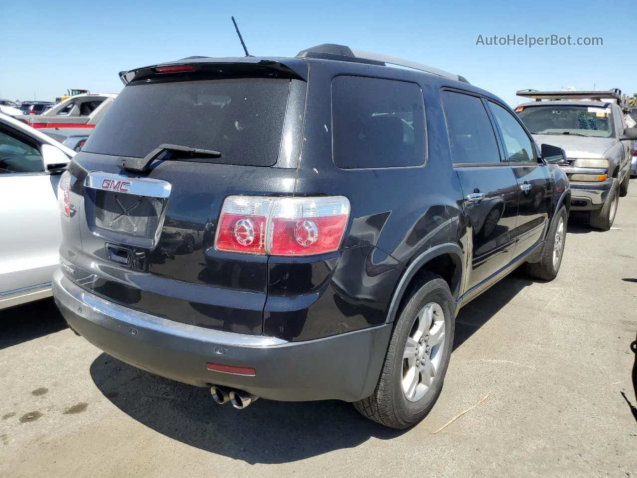 2012 Gmc Acadia Sle Black vin: 1GKKRPED0CJ274532