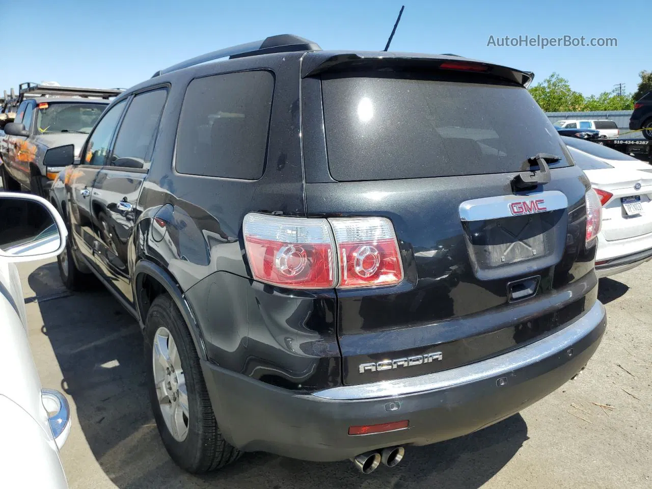 2012 Gmc Acadia Sle Black vin: 1GKKRPED0CJ274532