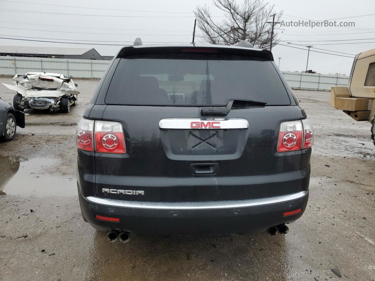 2012 Gmc Acadia Sle Black vin: 1GKKRPED0CJ298684