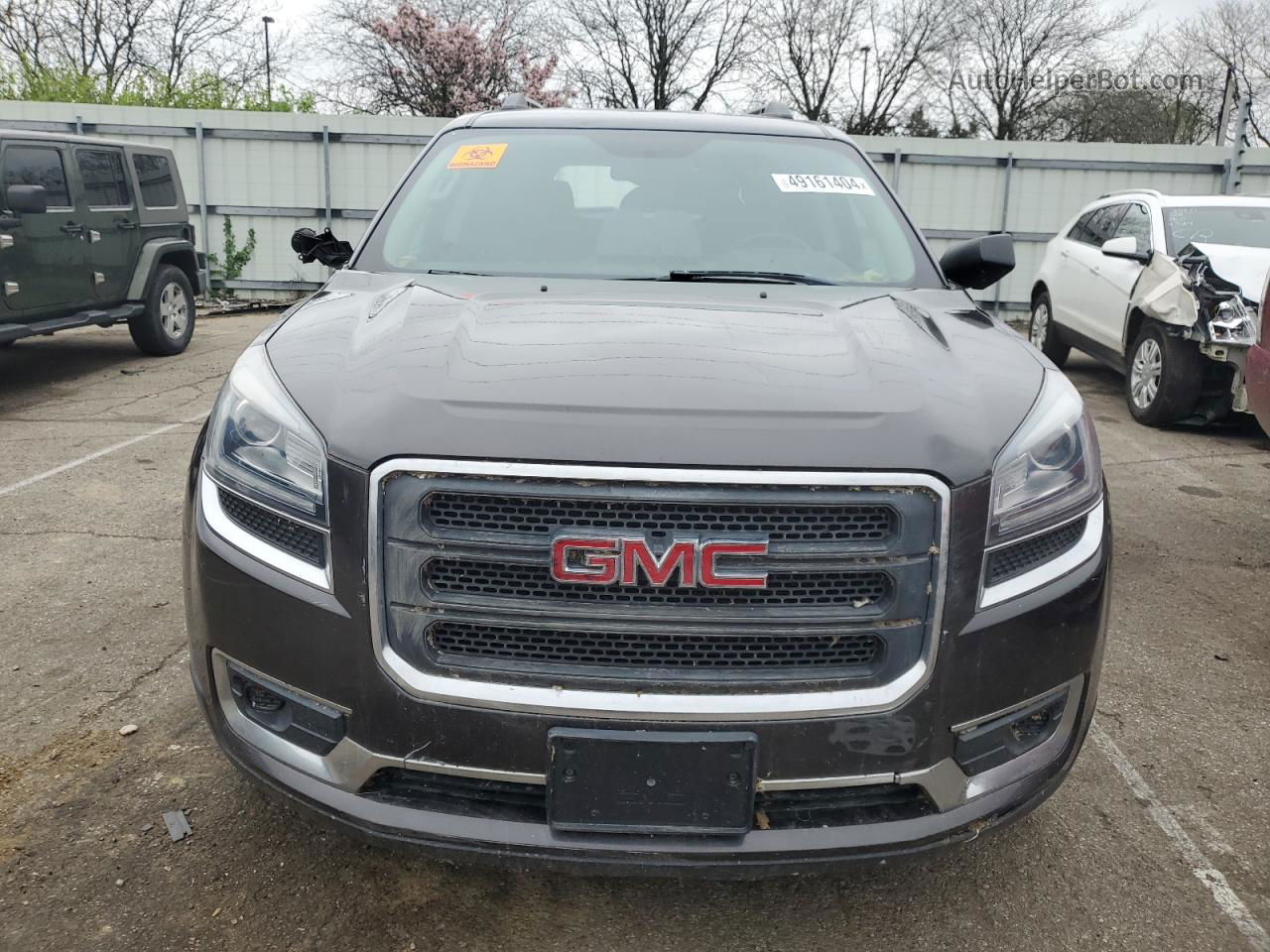 2013 Gmc Acadia Sle Серый vin: 1GKKRPED1DJ180242