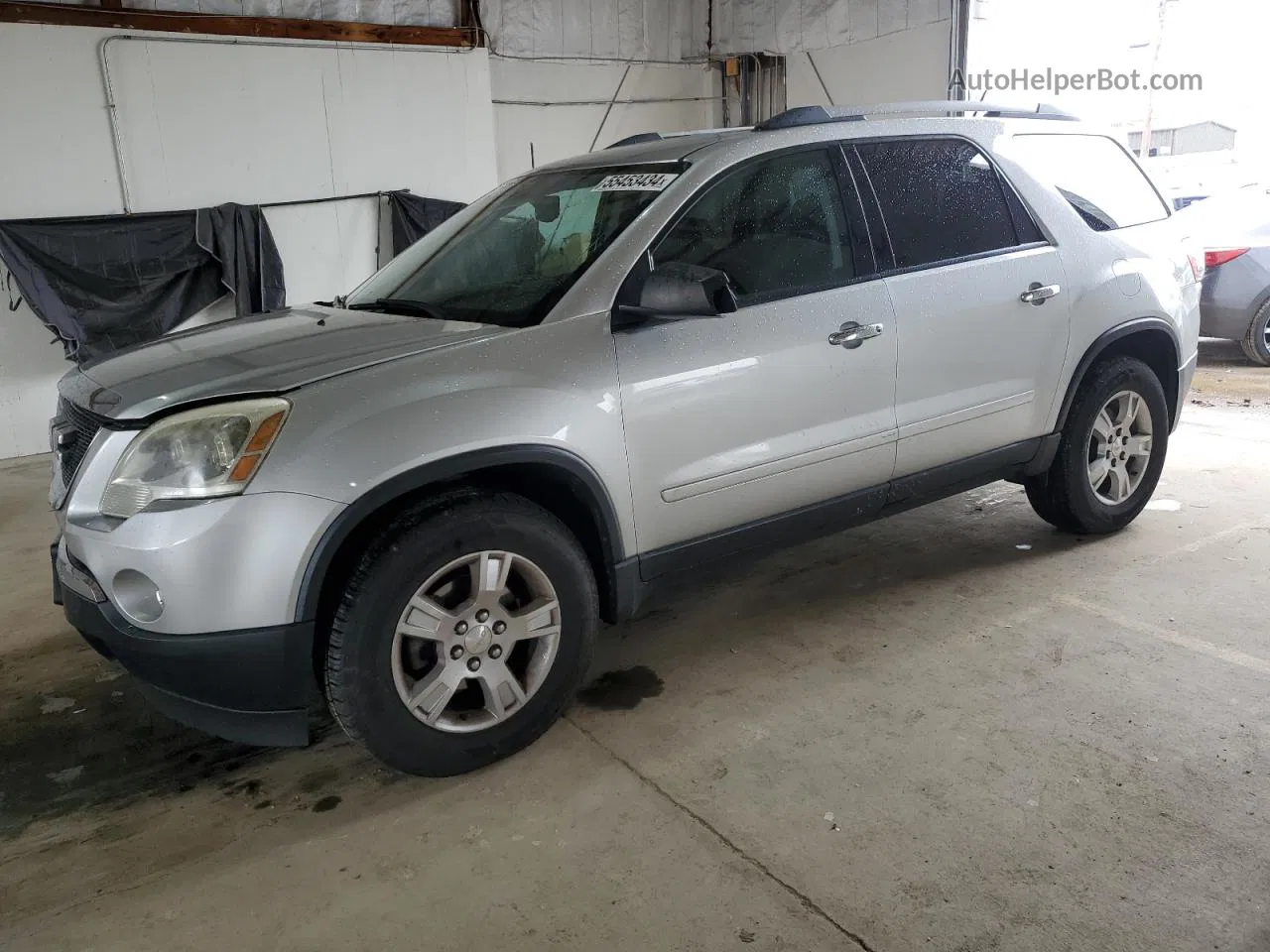 2012 Gmc Acadia Sle Silver vin: 1GKKRPED2CJ207673