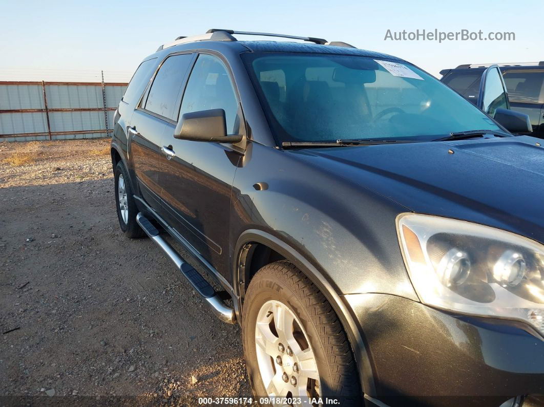 2012 Gmc Acadia Sle Black vin: 1GKKRPED2CJ413429