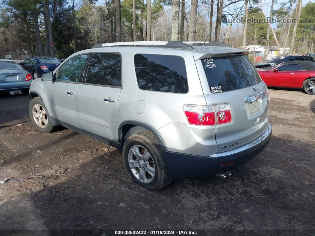 2012 Gmc Acadia Sle Silver vin: 1GKKRPED3CJ225440