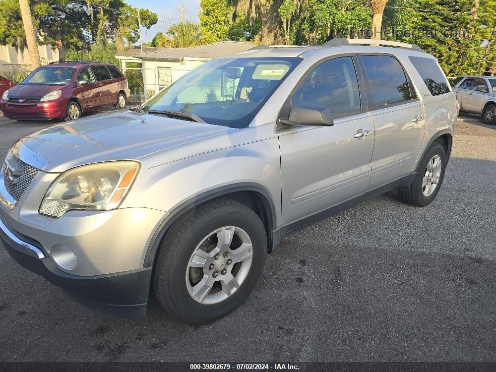 2012 Gmc Acadia   Silver vin: 1GKKRPED3CJ297870