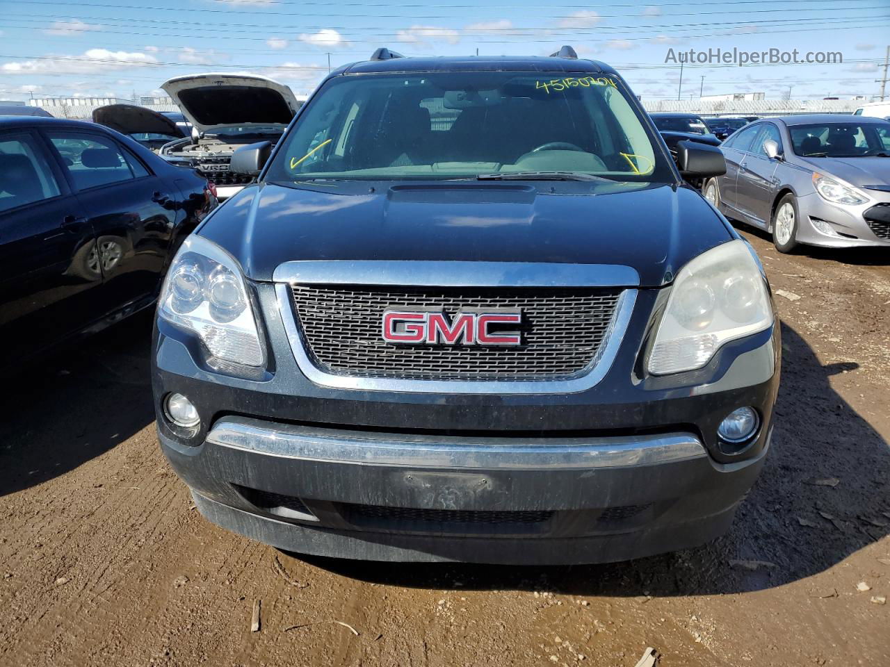 2012 Gmc Acadia Sle Black vin: 1GKKRPED5CJ304253