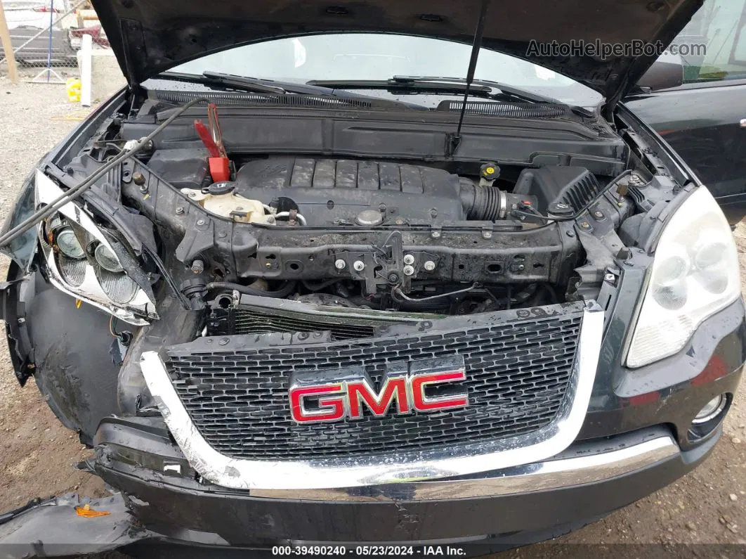 2012 Gmc Acadia Sle Черный vin: 1GKKRPED6CJ189923