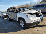 2012 Gmc Acadia Sle White vin: 1GKKRPED7CJ140455