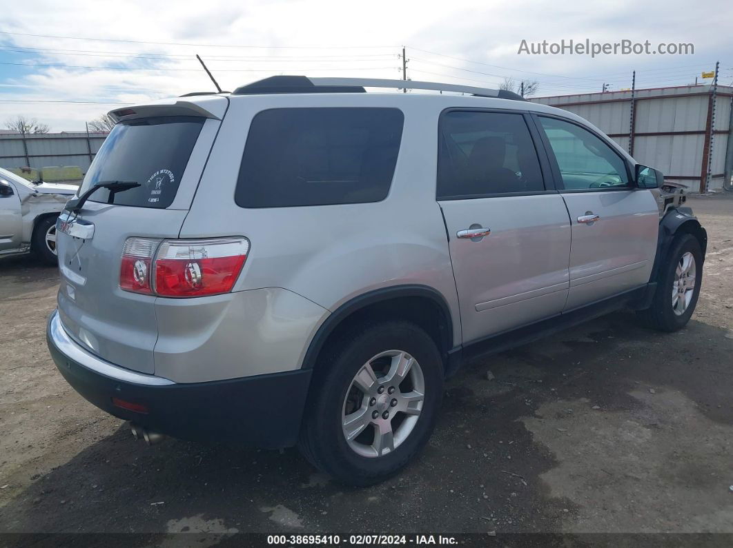 2012 Gmc Acadia Sle Gray vin: 1GKKRPED7CJ156607