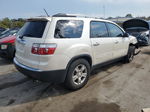 2012 Gmc Acadia Sle White vin: 1GKKRPED7CJ224842