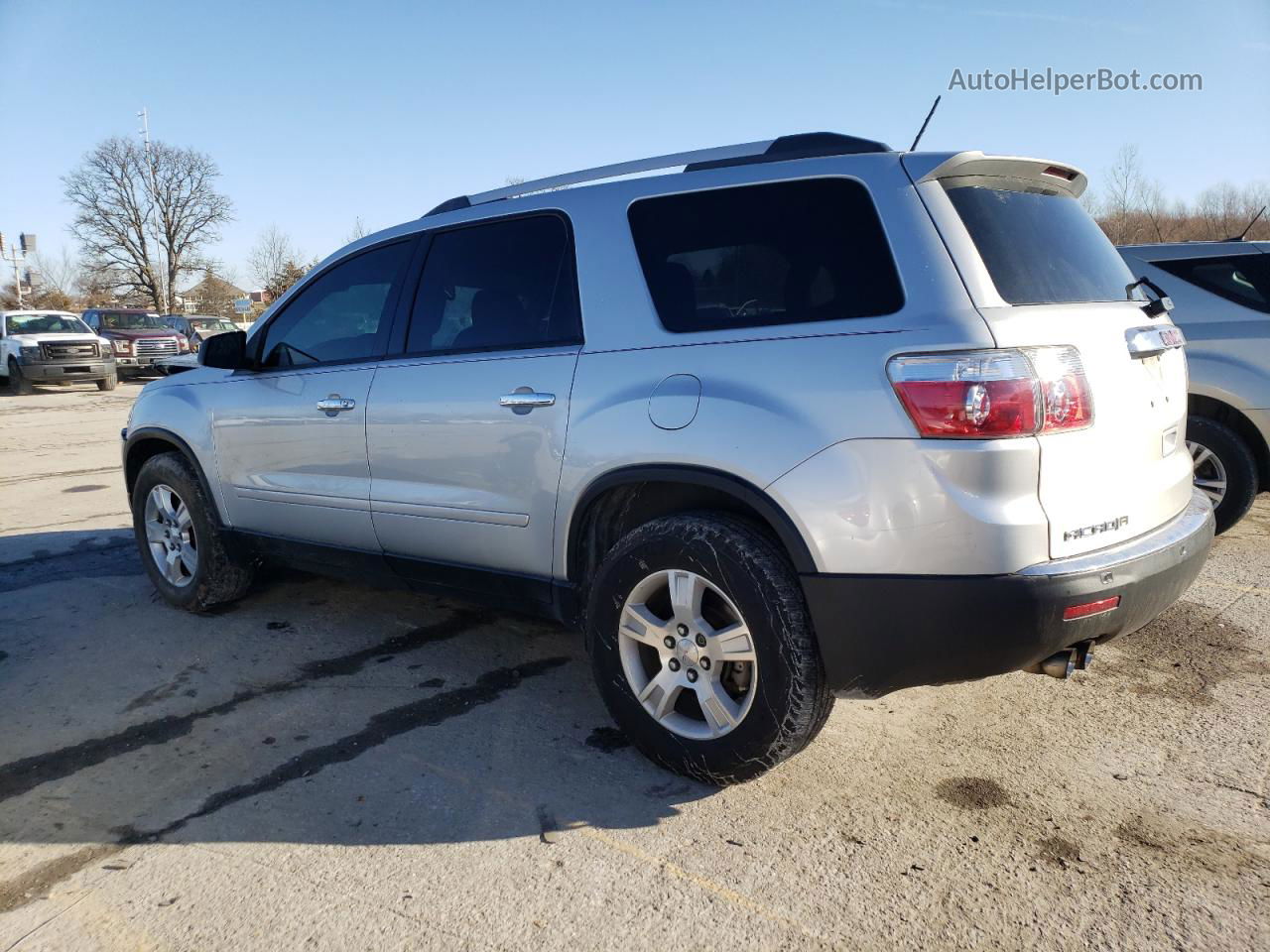 2012 Gmc Acadia Sle Silver vin: 1GKKRPED8CJ147057