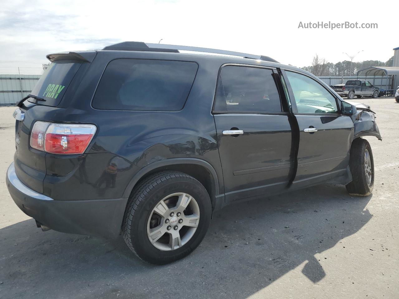 2012 Gmc Acadia Sle Черный vin: 1GKKRPED8CJ235218