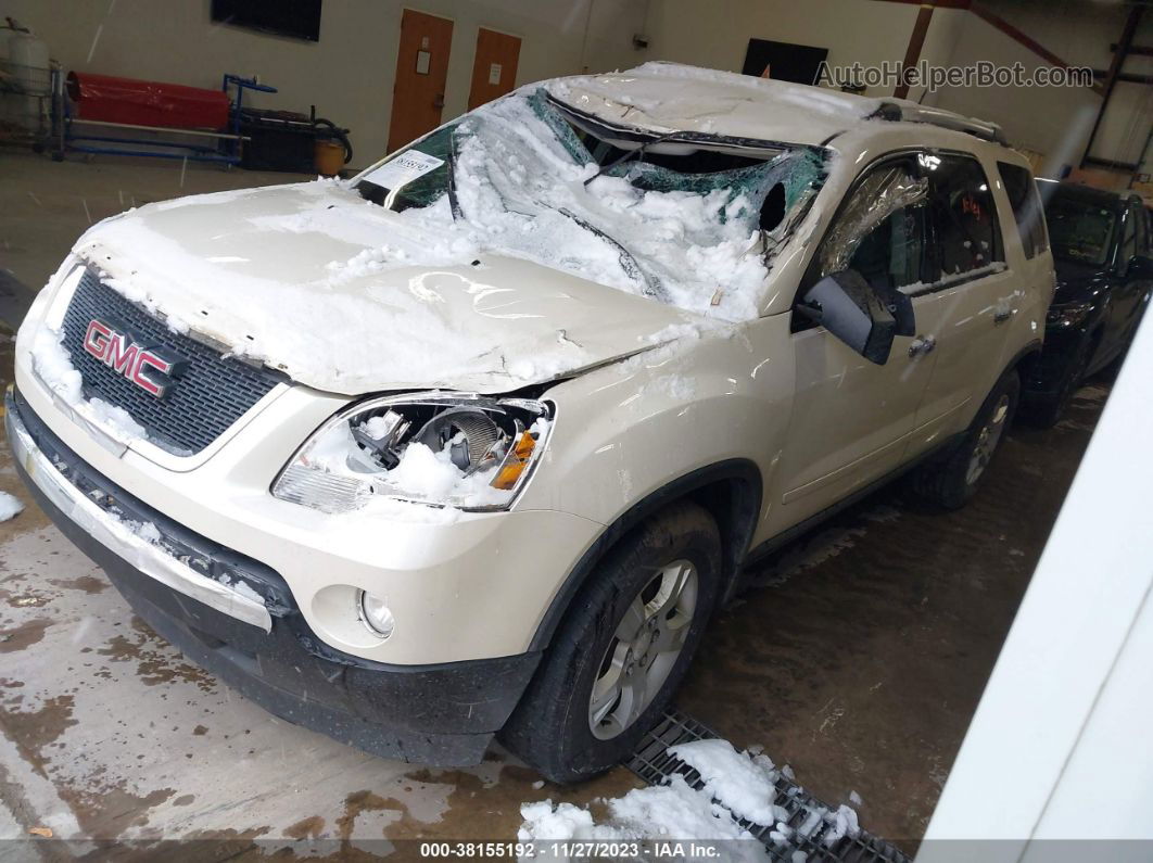 2012 Gmc Acadia Sle Белый vin: 1GKKRPED8CJ374152