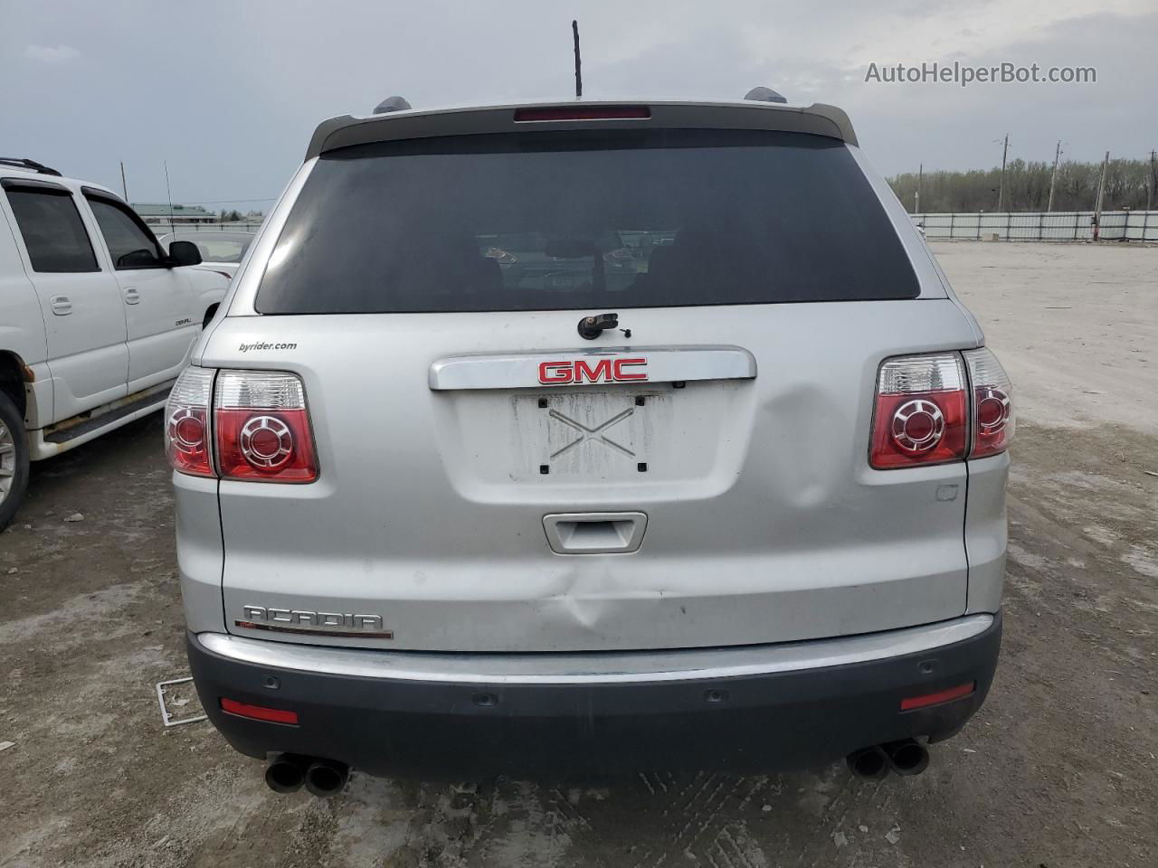 2012 Gmc Acadia Sle Silver vin: 1GKKRPED8CJ388133