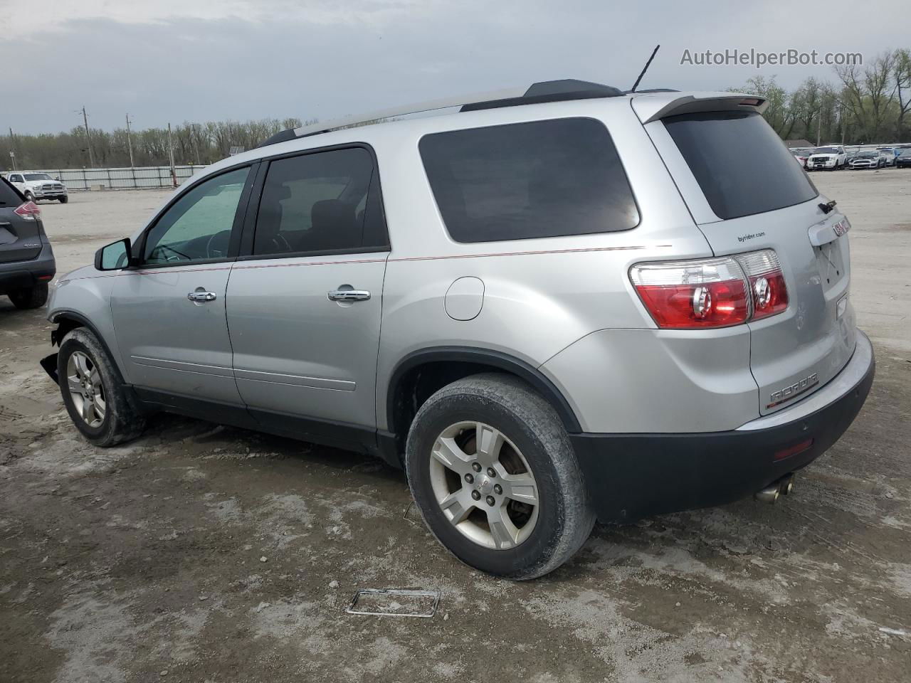 2012 Gmc Acadia Sle Silver vin: 1GKKRPED8CJ388133