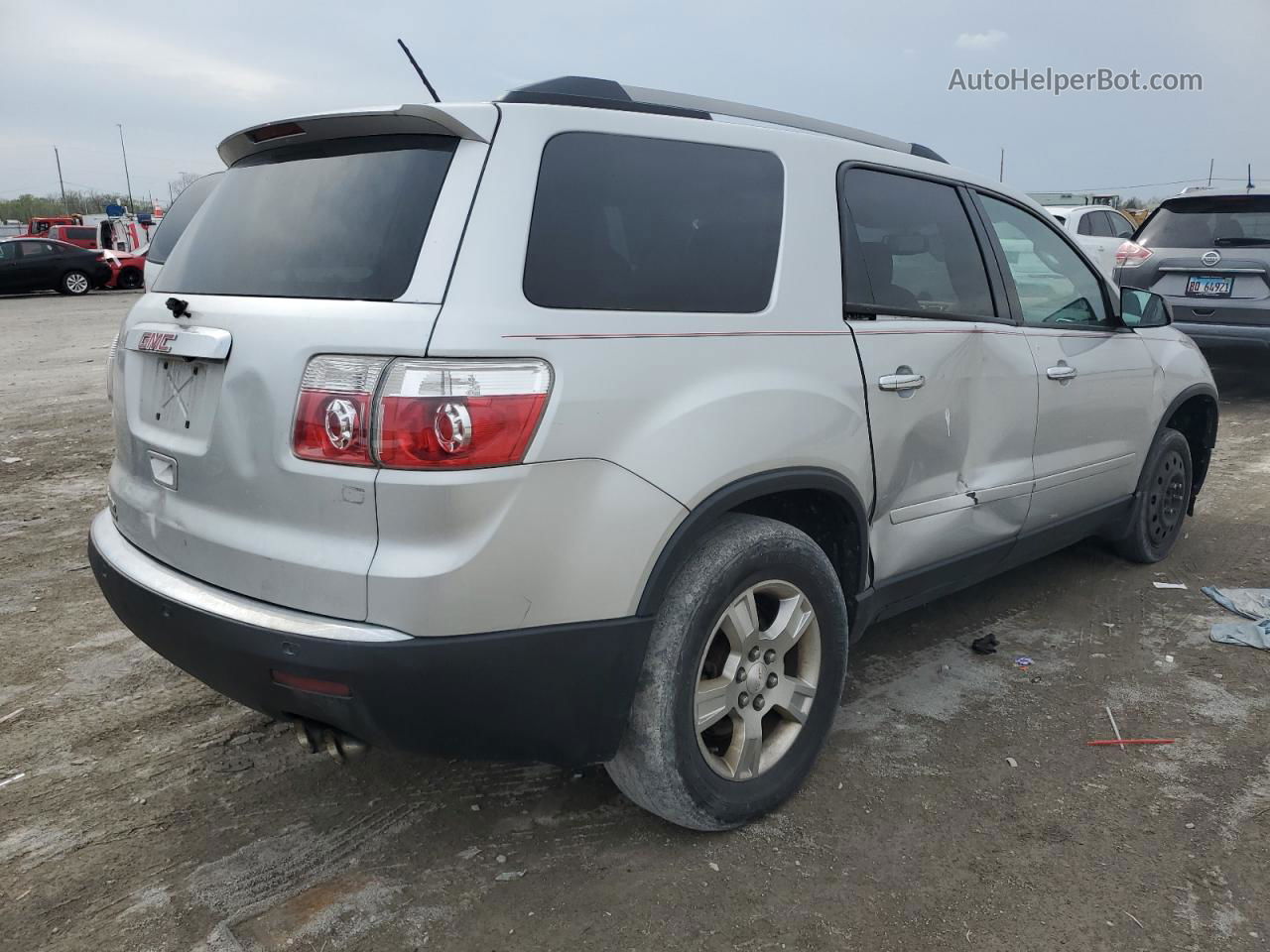 2012 Gmc Acadia Sle Серебряный vin: 1GKKRPED8CJ388133