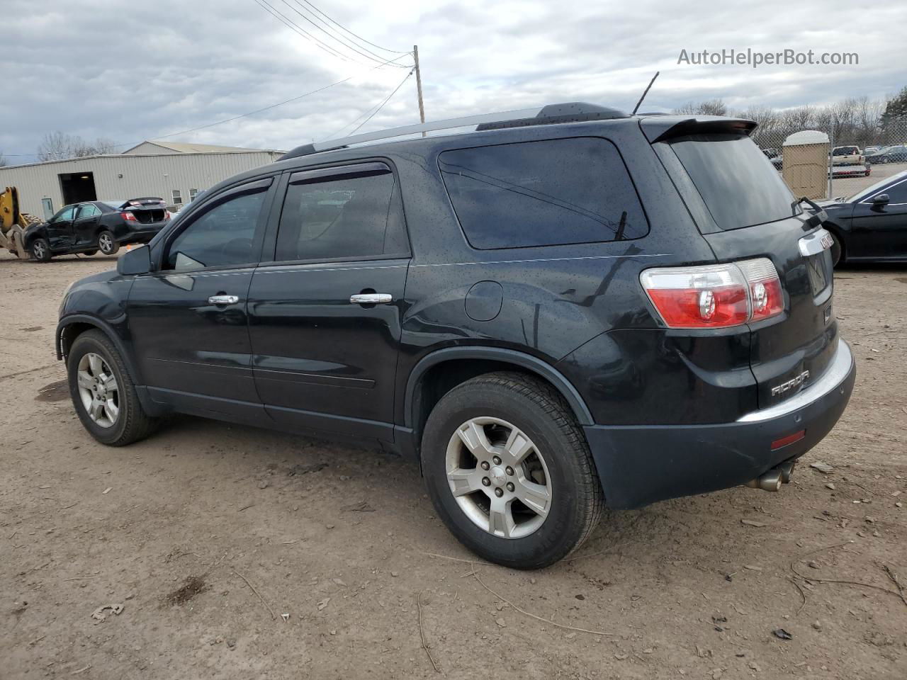 2012 Gmc Acadia Sle Black vin: 1GKKRPED8CJ391047