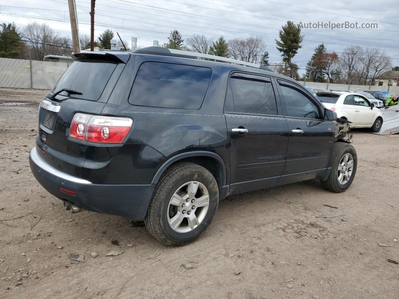 2012 Gmc Acadia Sle Black vin: 1GKKRPED8CJ391047