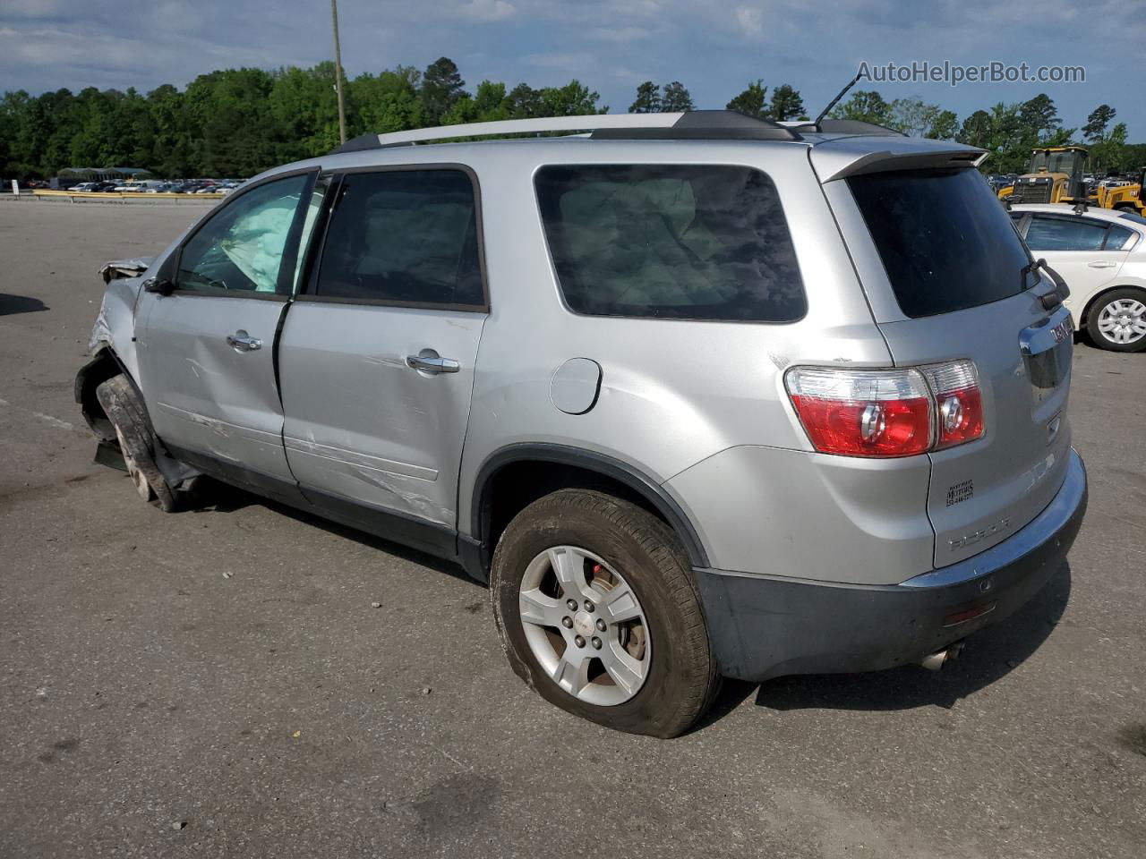 2012 Gmc Acadia Sle Серебряный vin: 1GKKRPED9CJ110809