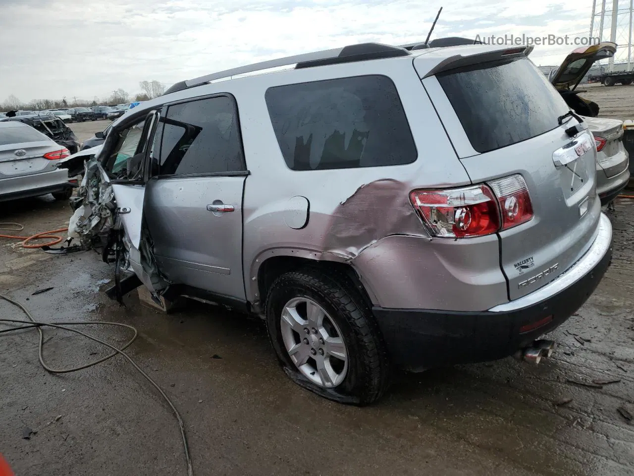 2012 Gmc Acadia Sle Silver vin: 1GKKRPED9CJ411838