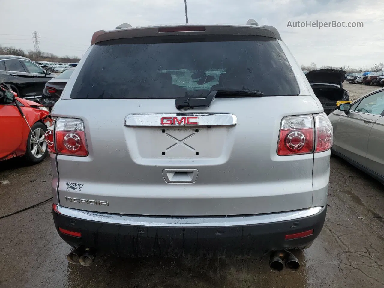 2012 Gmc Acadia Sle Silver vin: 1GKKRPED9CJ411838