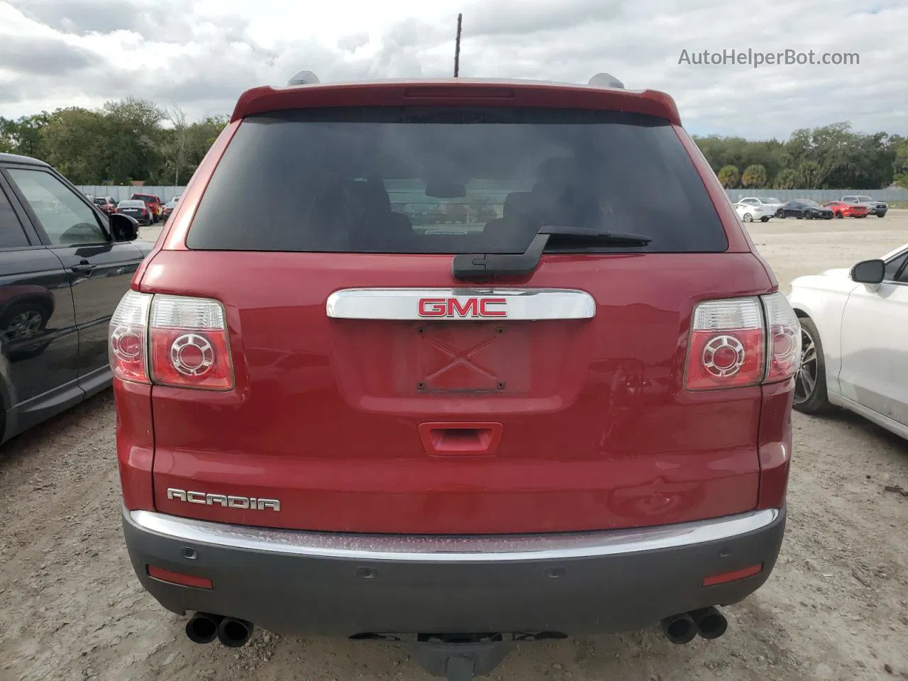 2012 Gmc Acadia Sle Red vin: 1GKKRPEDXCJ154401