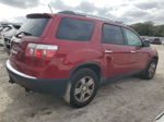 2012 Gmc Acadia Sle Red vin: 1GKKRPEDXCJ154401