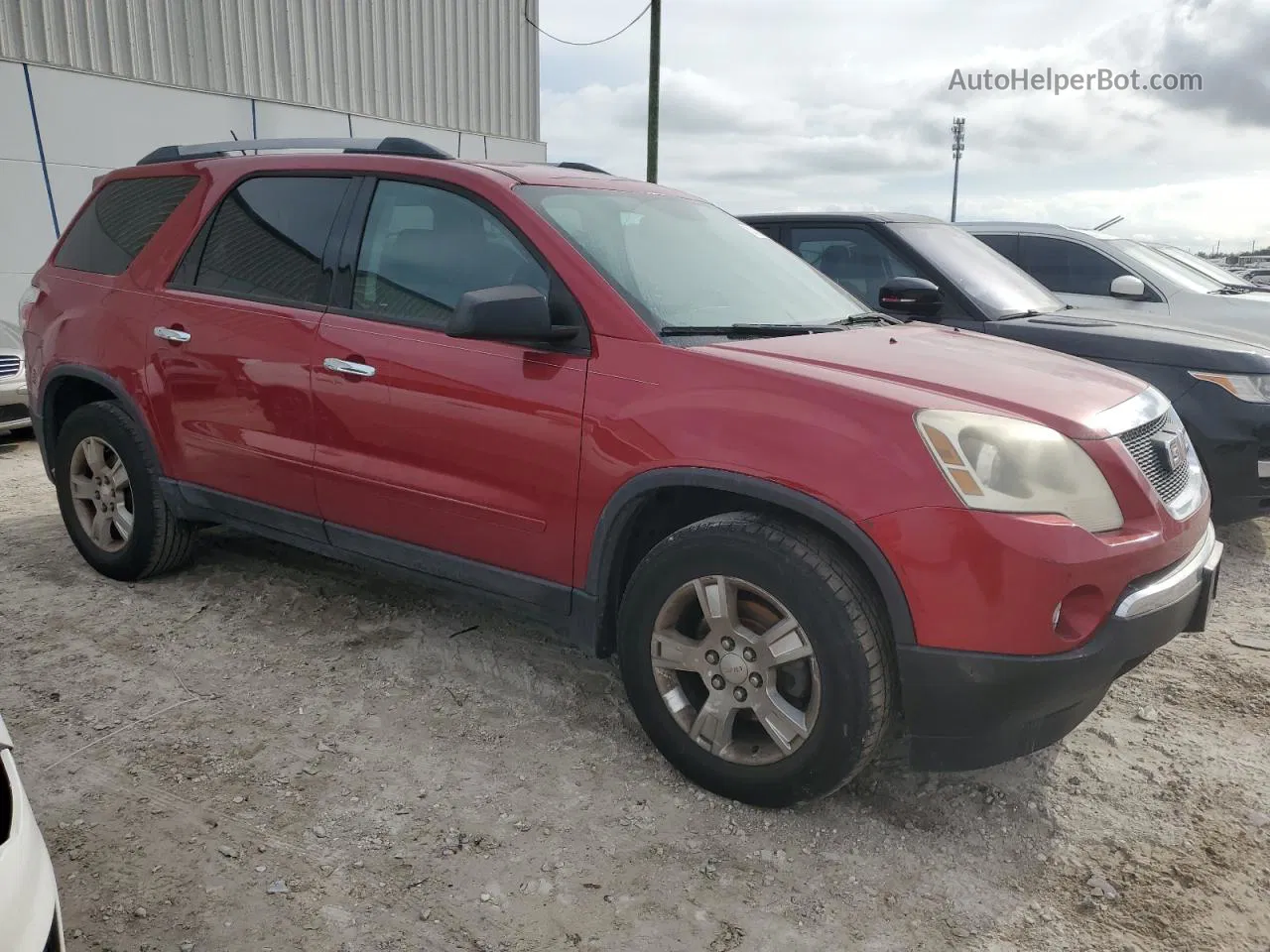 2012 Gmc Acadia Sle Red vin: 1GKKRPEDXCJ154401