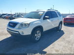 2012 Gmc Acadia Sle White vin: 1GKKRPEDXCJ367493