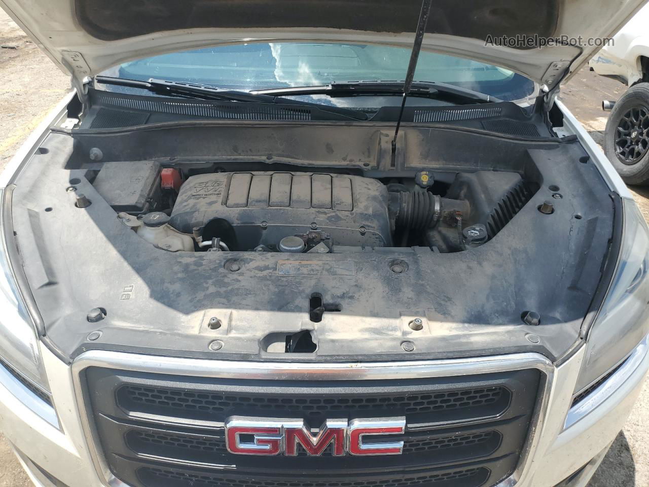 2013 Gmc Acadia Sle Белый vin: 1GKKRPKD0DJ163016