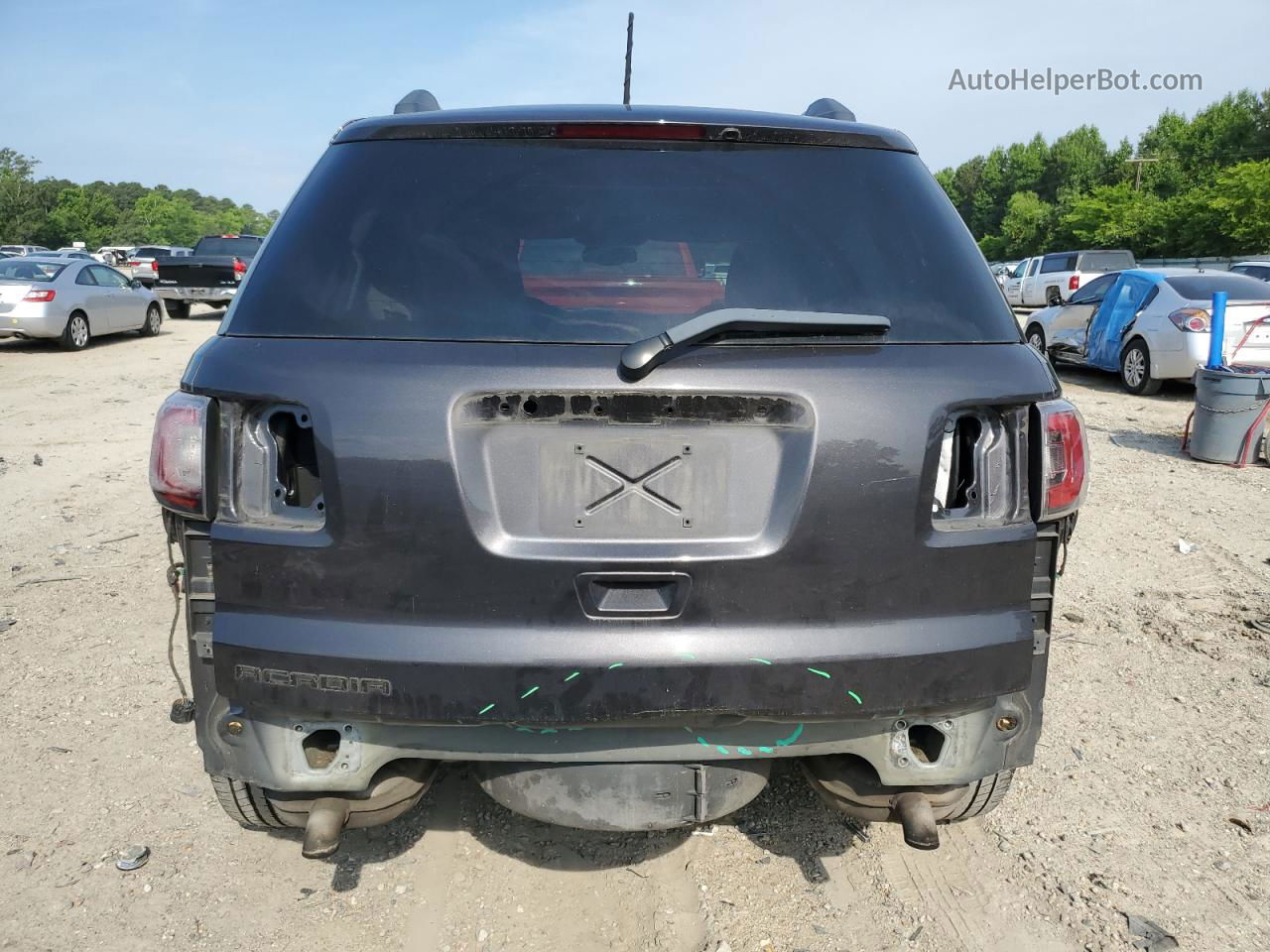 2013 Gmc Acadia Sle Black vin: 1GKKRPKD0DJ169916