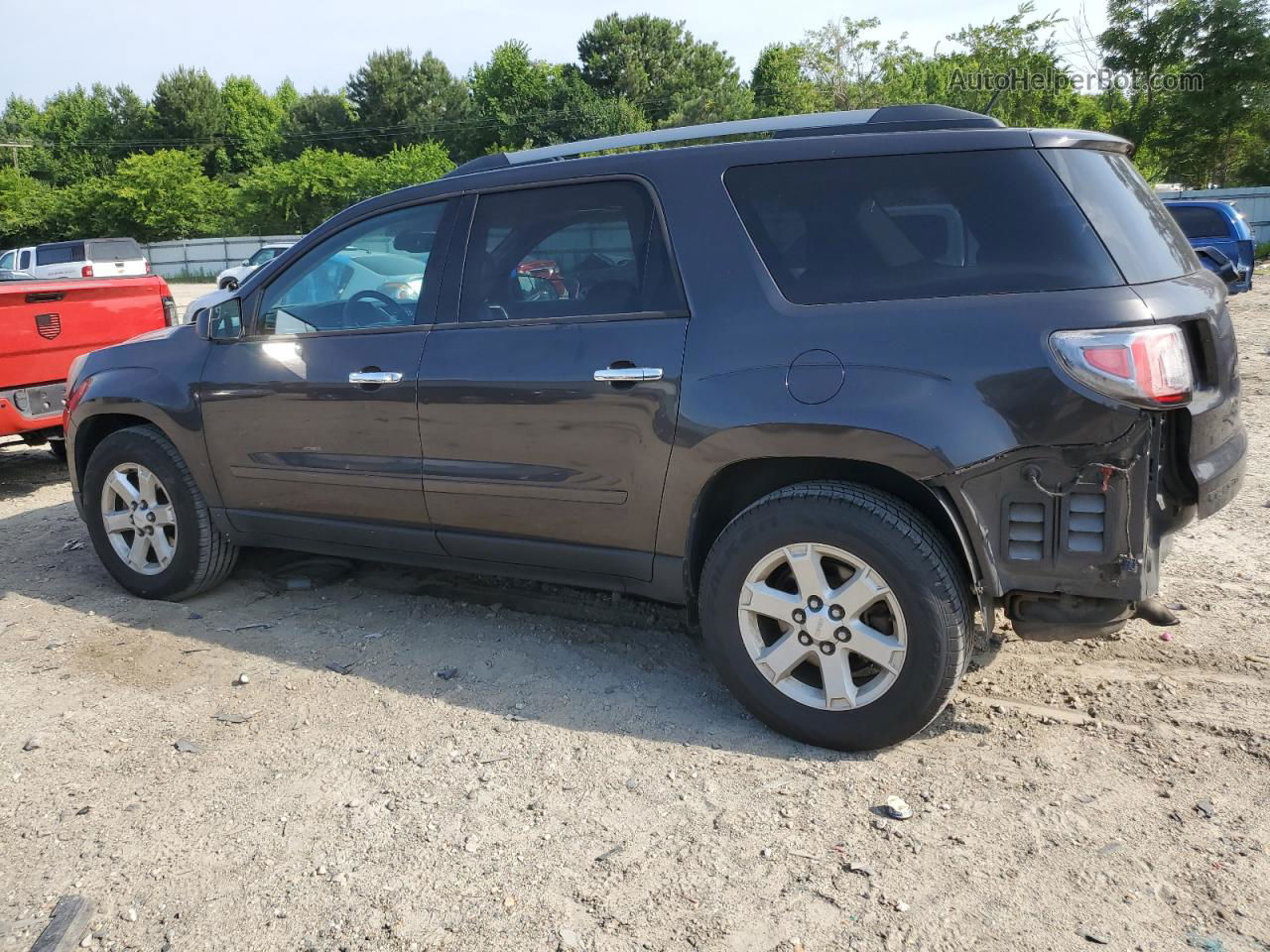 2013 Gmc Acadia Sle Black vin: 1GKKRPKD0DJ169916