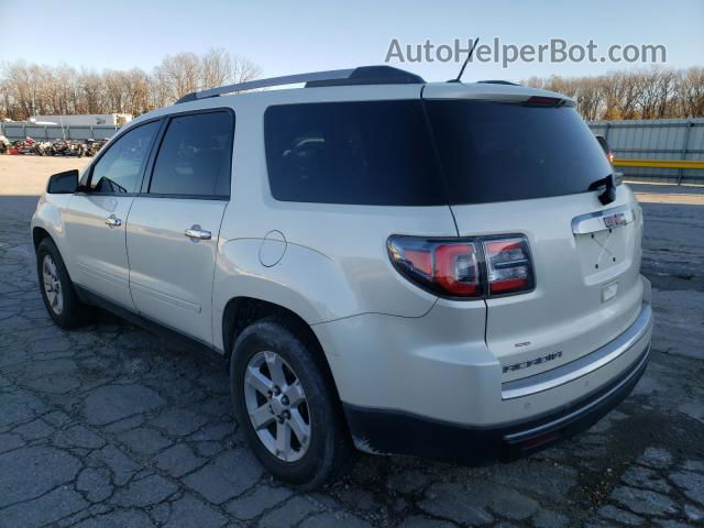 2014 Gmc Acadia Sle White vin: 1GKKRPKD0EJ145388