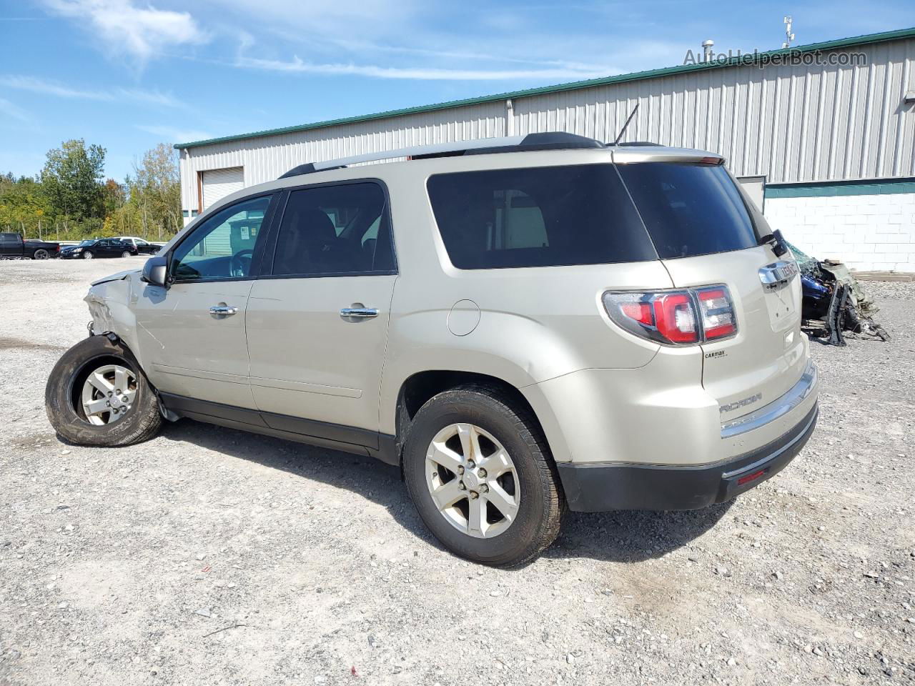 2014 Gmc Acadia Sle Cream vin: 1GKKRPKD0EJ148209