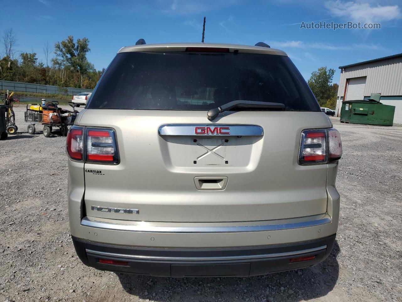 2014 Gmc Acadia Sle Cream vin: 1GKKRPKD0EJ148209