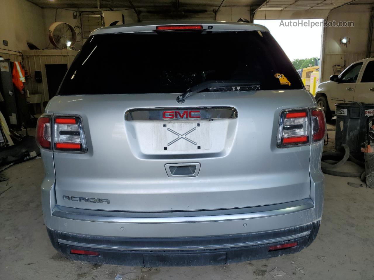 2014 Gmc Acadia Sle Silver vin: 1GKKRPKD0EJ186717