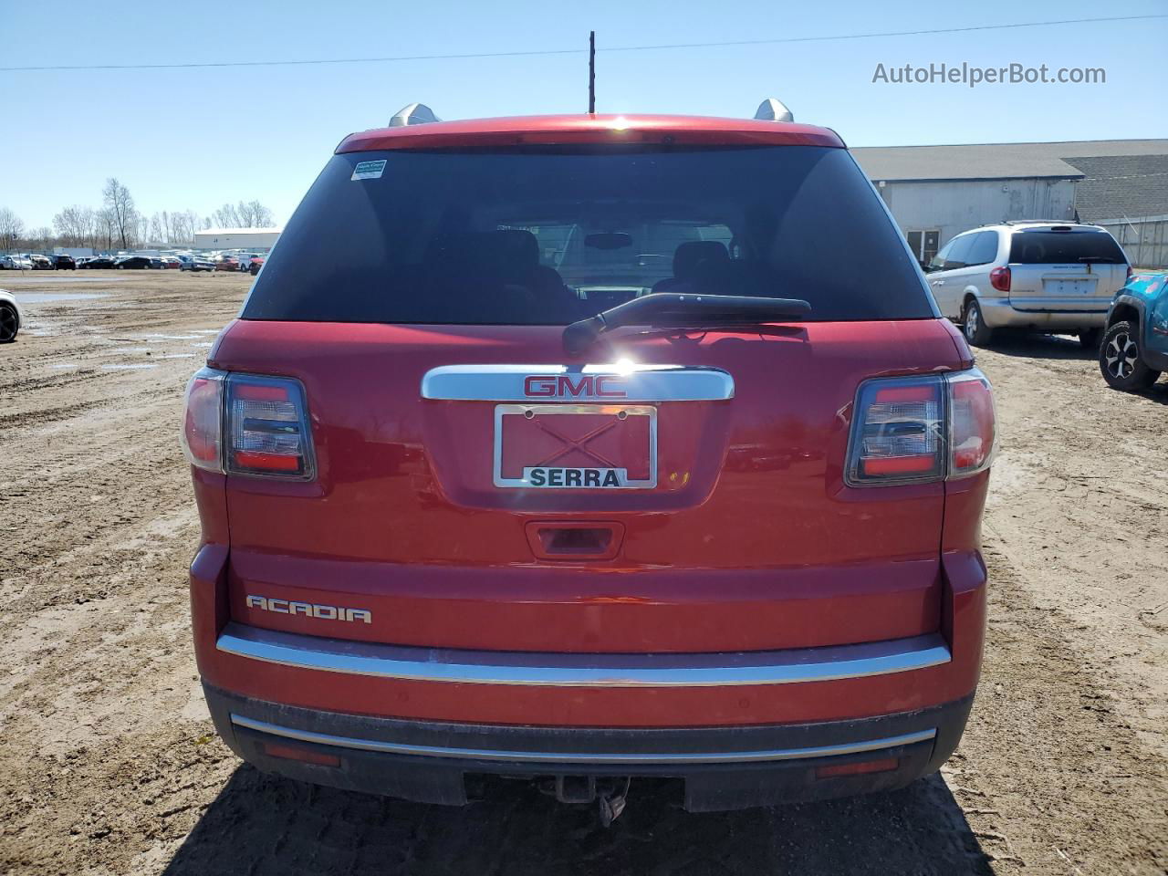 2014 Gmc Acadia Sle Красный vin: 1GKKRPKD0EJ201149