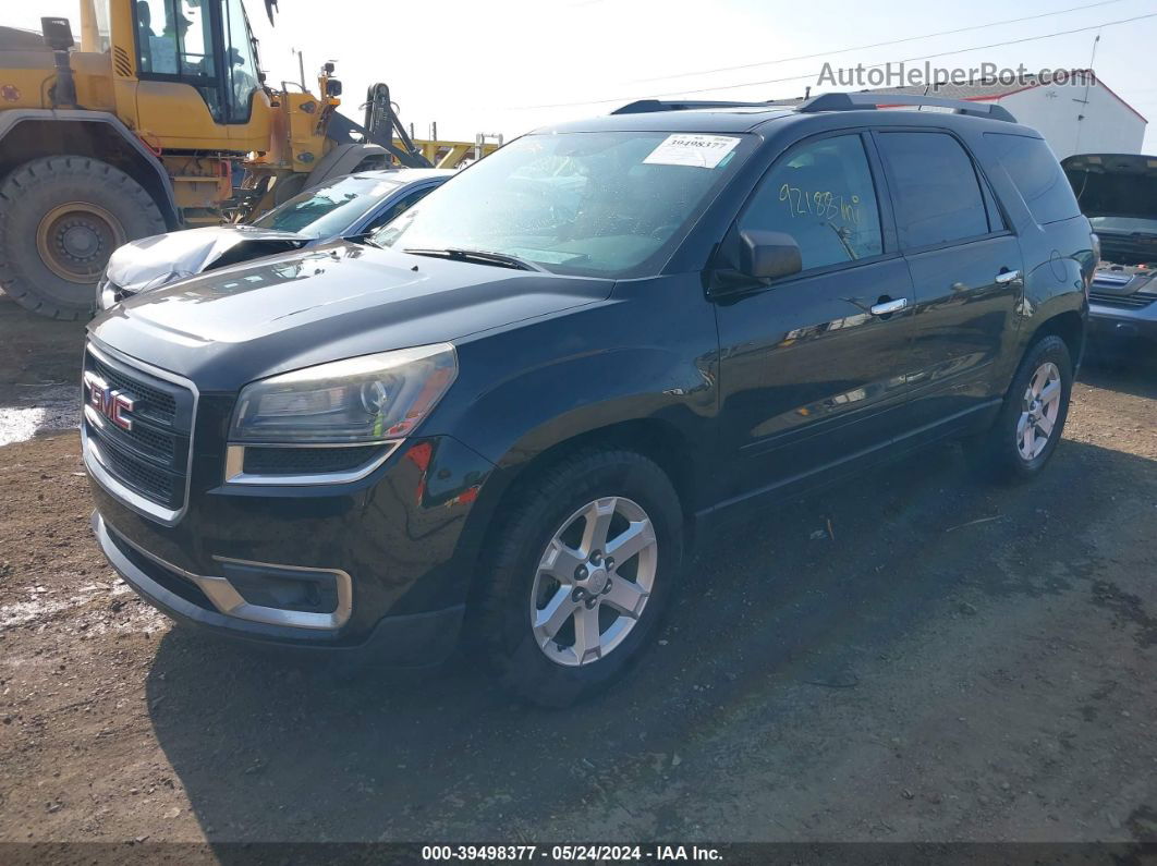 2014 Gmc Acadia Sle-2 Black vin: 1GKKRPKD0EJ212894