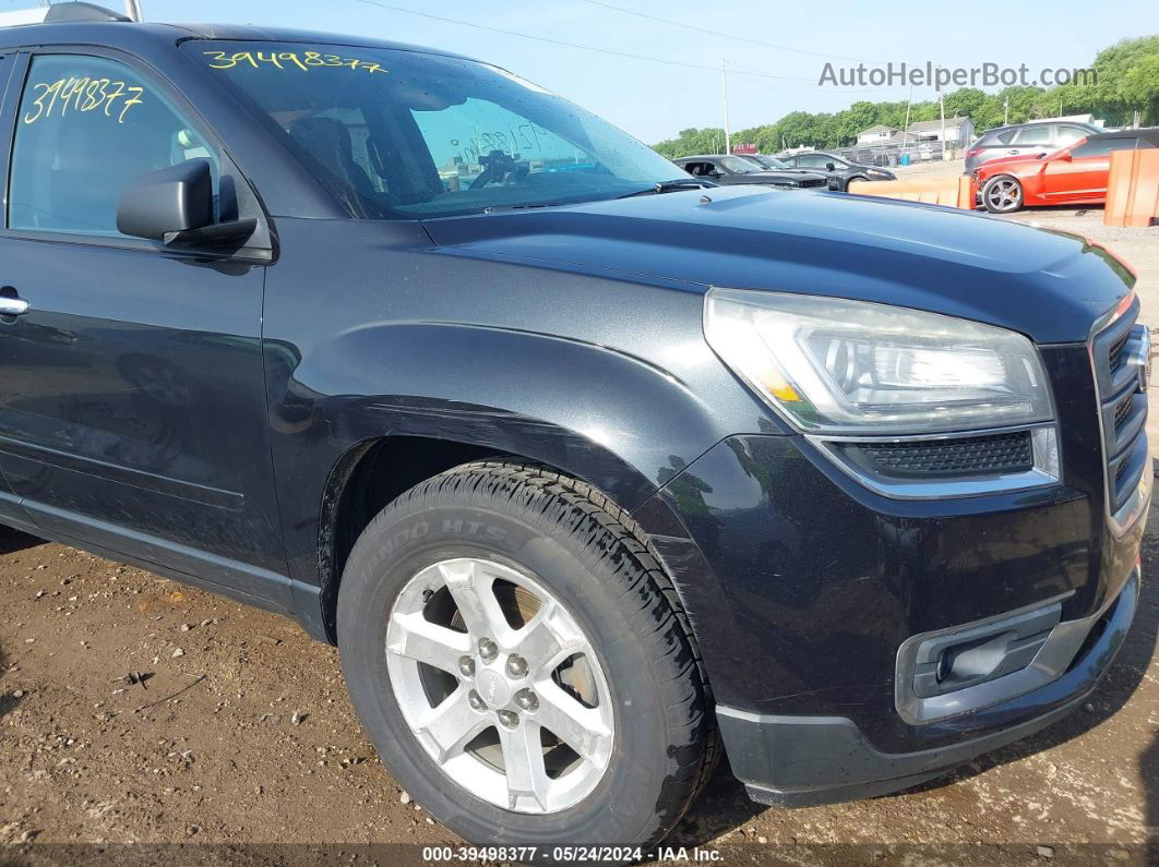 2014 Gmc Acadia Sle-2 Black vin: 1GKKRPKD0EJ212894