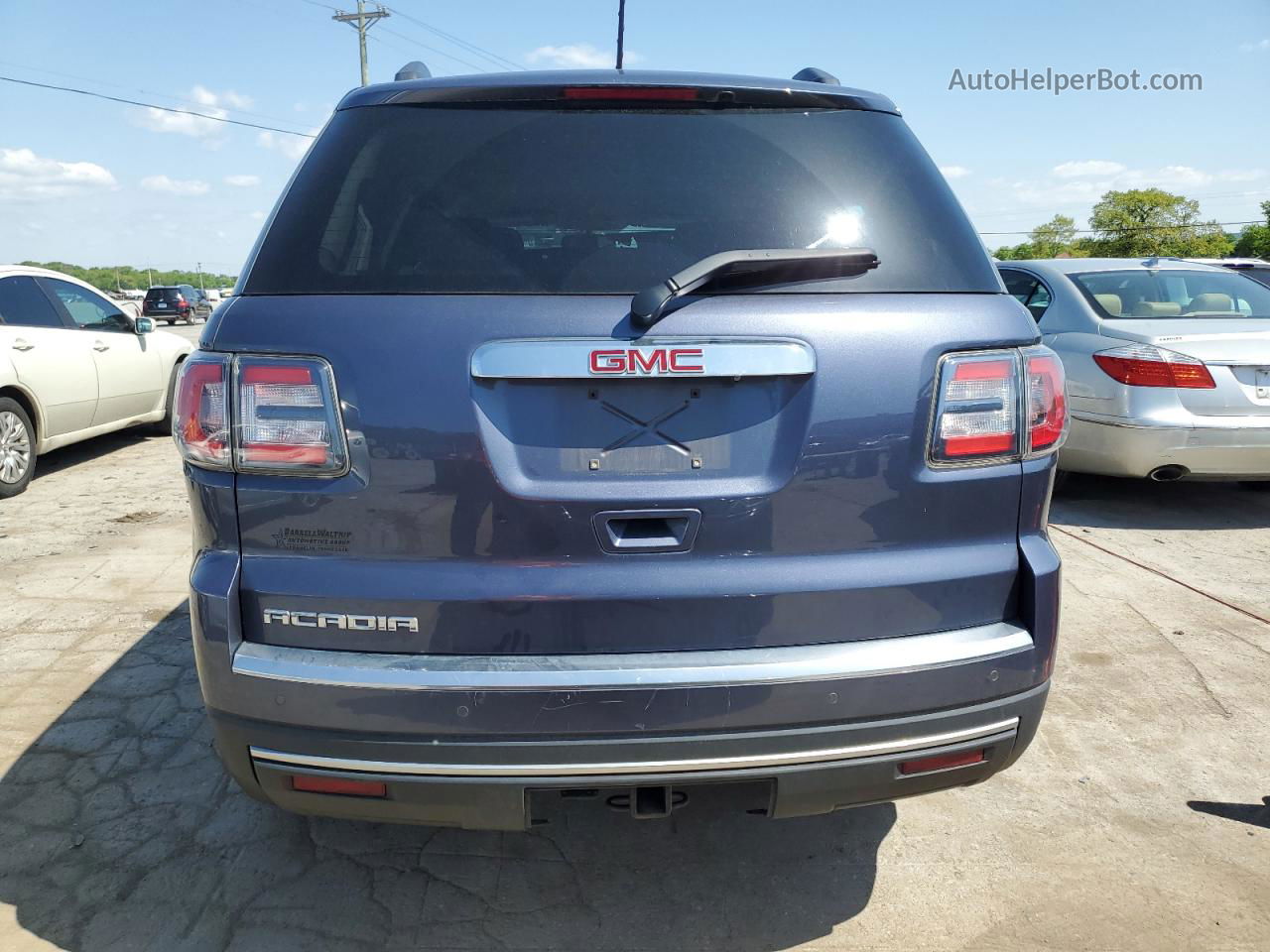 2014 Gmc Acadia Sle Синий vin: 1GKKRPKD0EJ259312