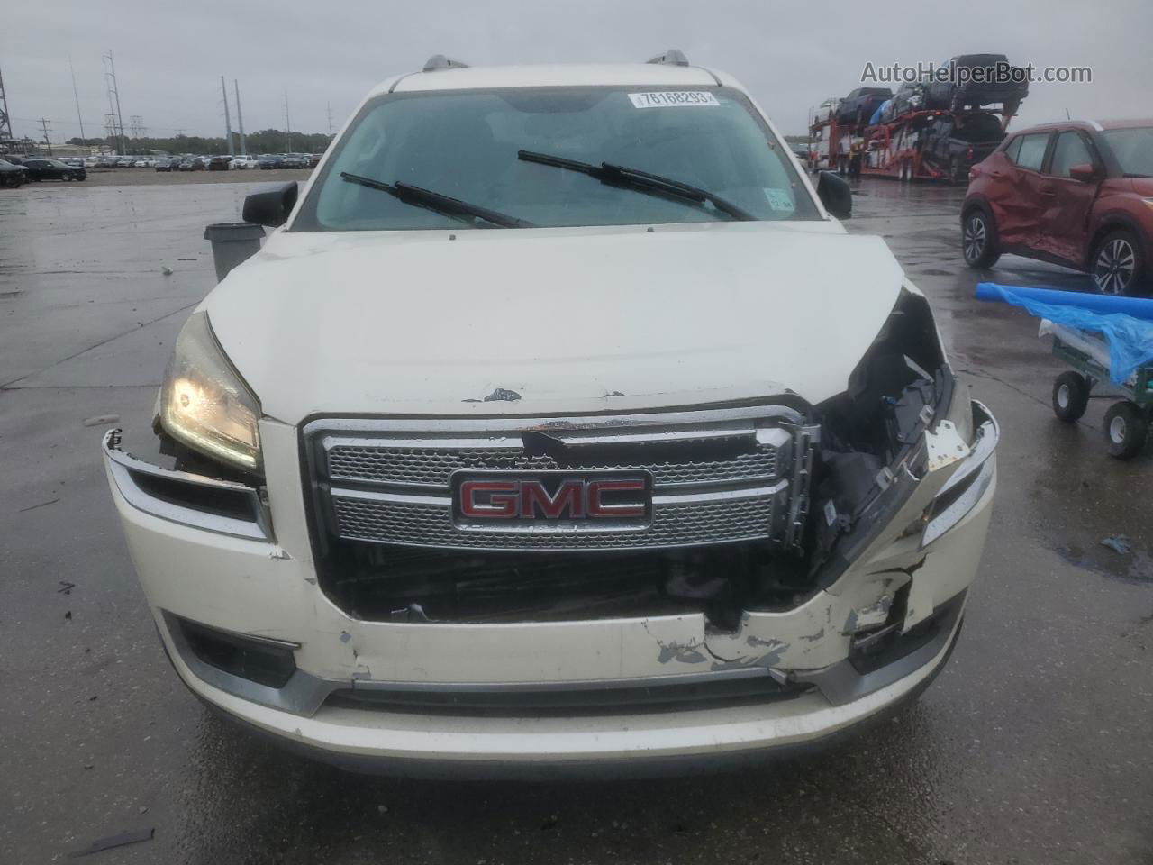 2015 Gmc Acadia Sle Белый vin: 1GKKRPKD0FJ302290