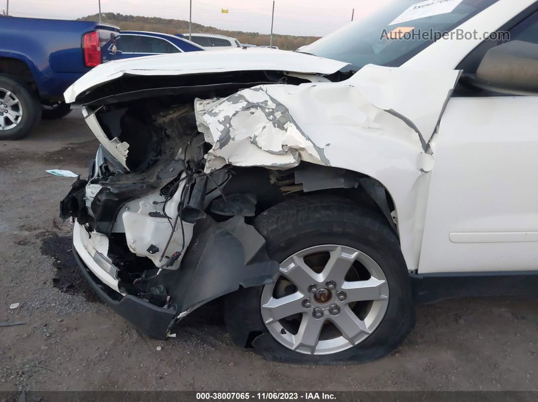 2013 Gmc Acadia Sle-2 White vin: 1GKKRPKD1DJ219433