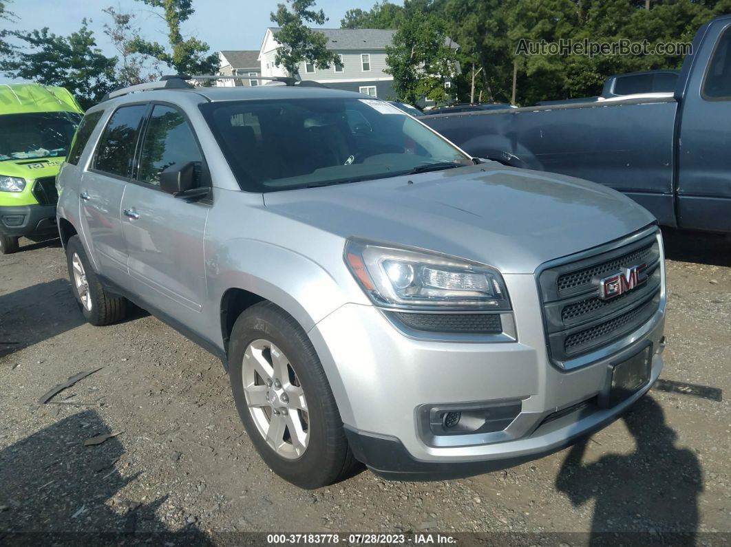 2014 Gmc Acadia Sle Silver vin: 1GKKRPKD1EJ372427