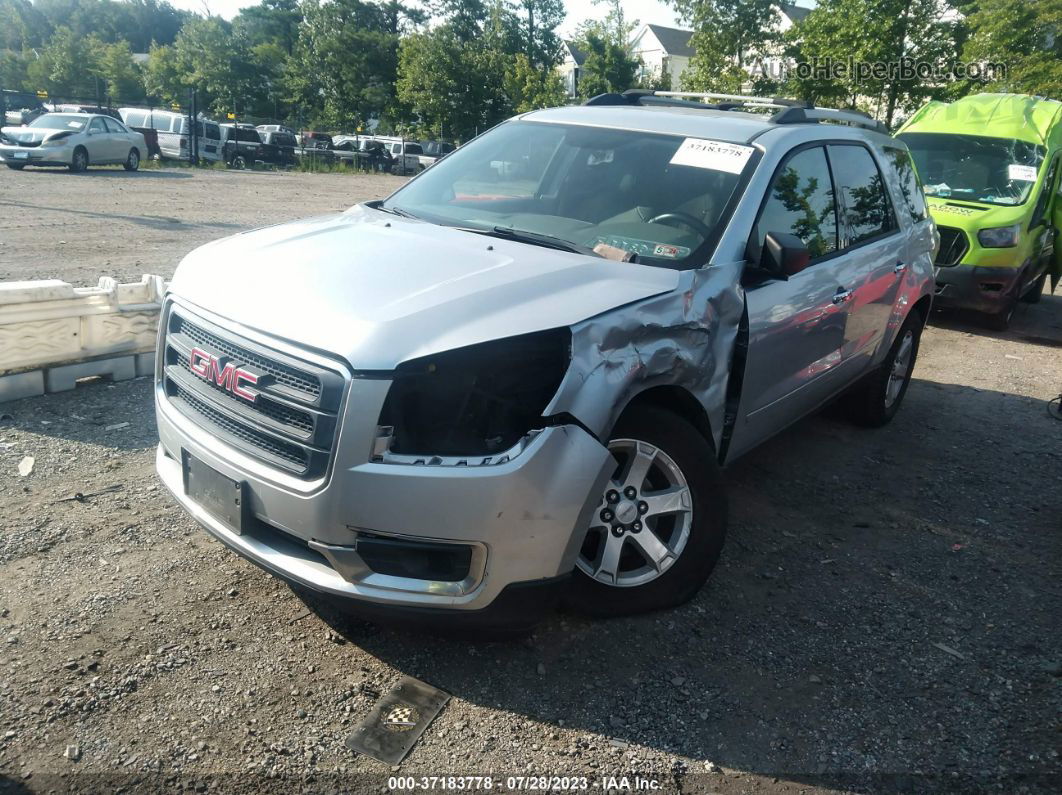 2014 Gmc Acadia Sle Silver vin: 1GKKRPKD1EJ372427