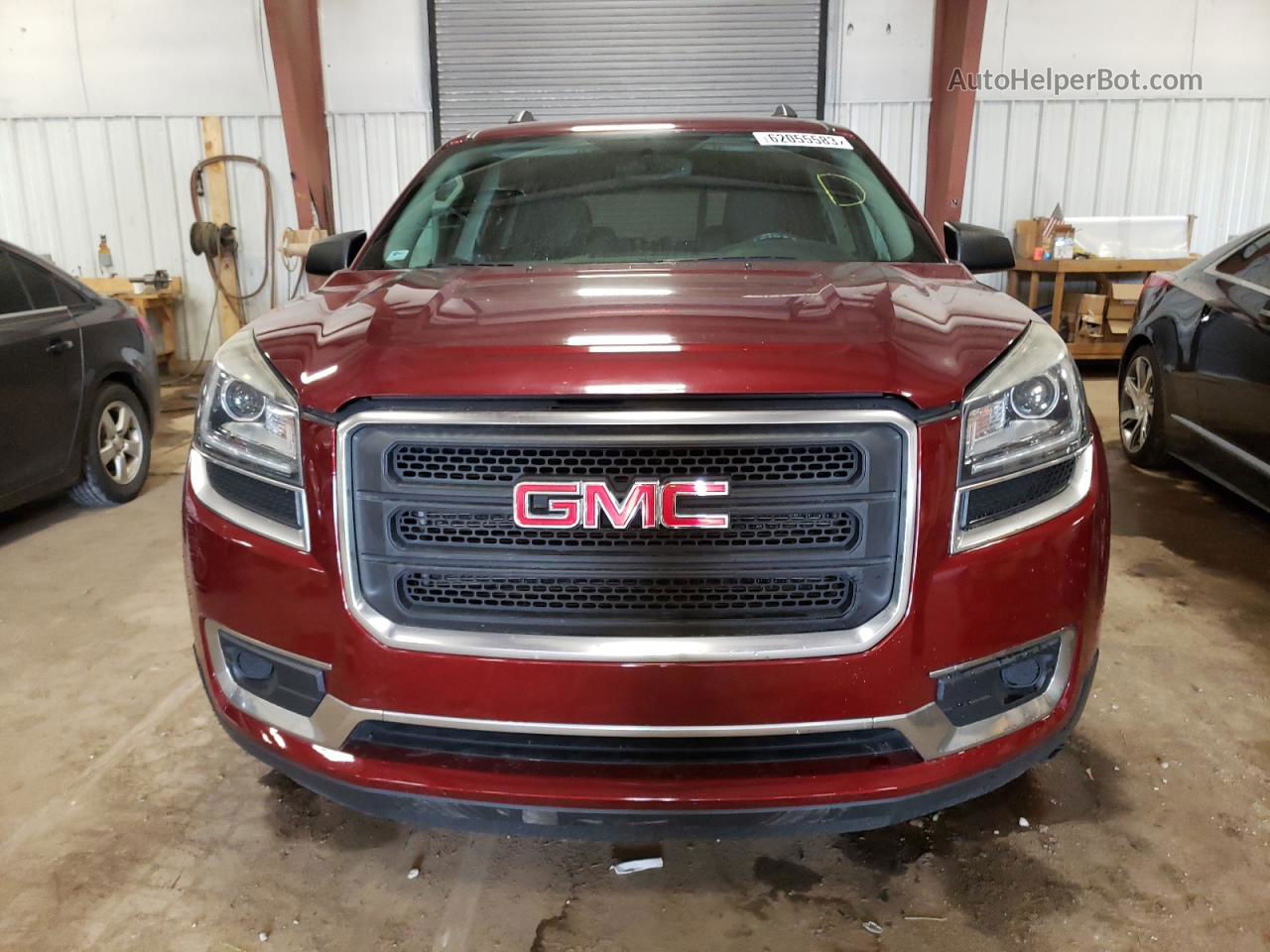 2015 Gmc Acadia Sle Бордовый vin: 1GKKRPKD1FJ254430