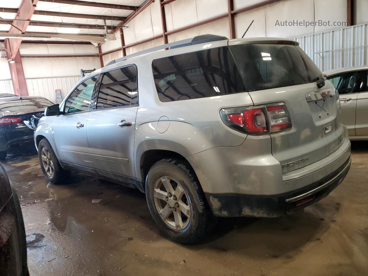 2014 Gmc Acadia Sle Silver vin: 1GKKRPKD2EJ145182