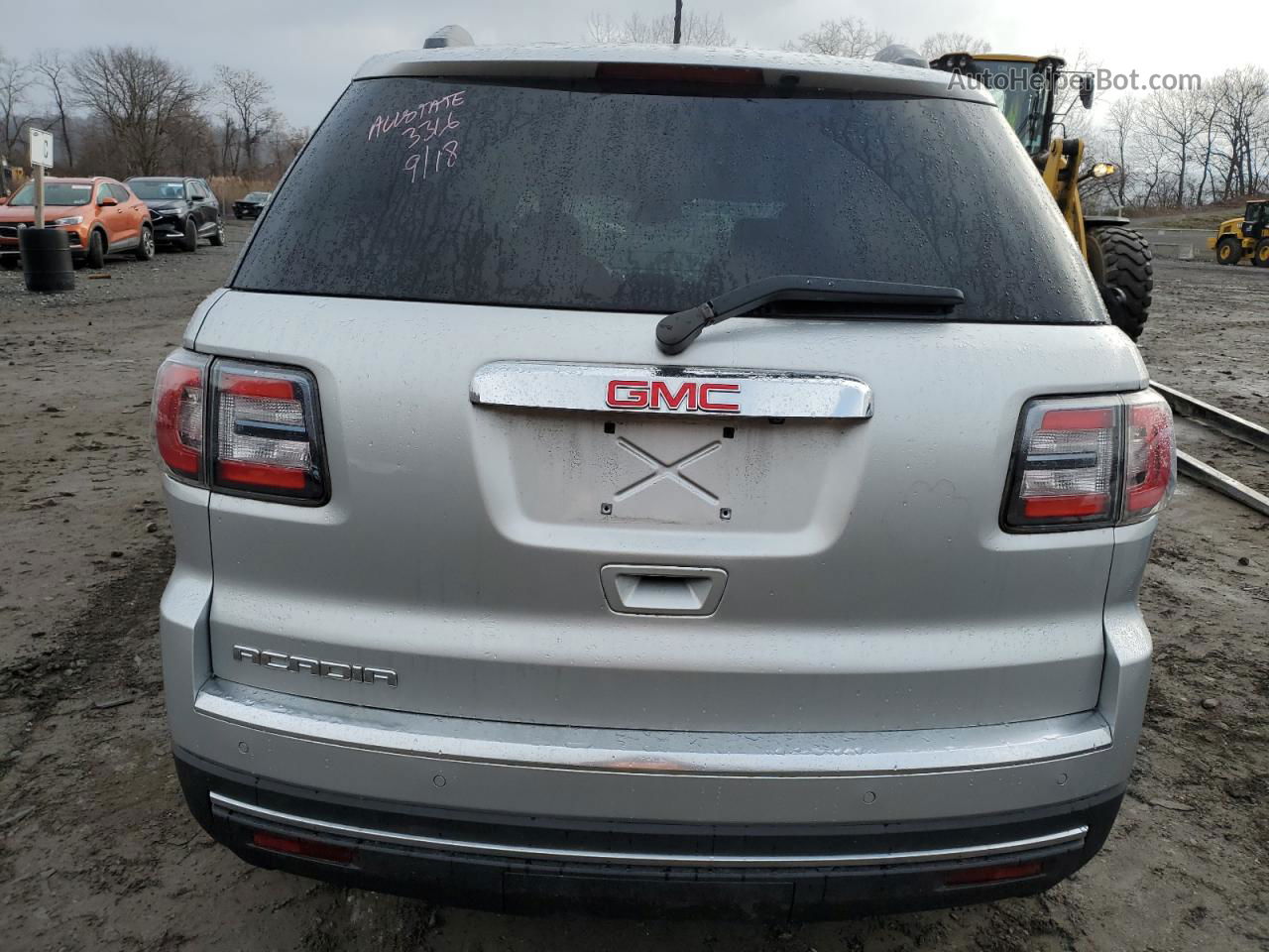 2014 Gmc Acadia Sle Silver vin: 1GKKRPKD2EJ329215