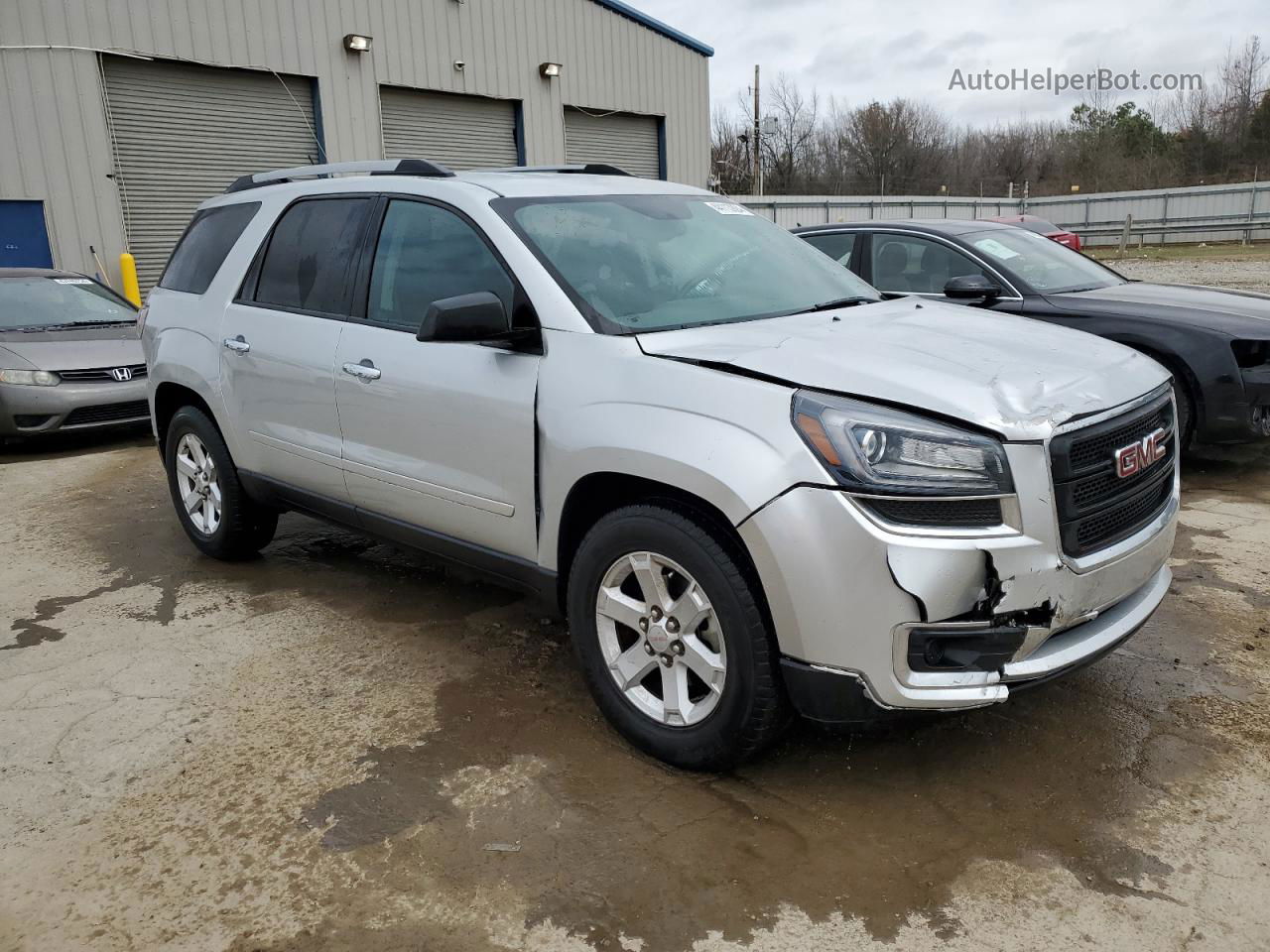 2015 Gmc Acadia Sle Серебряный vin: 1GKKRPKD2FJ330382