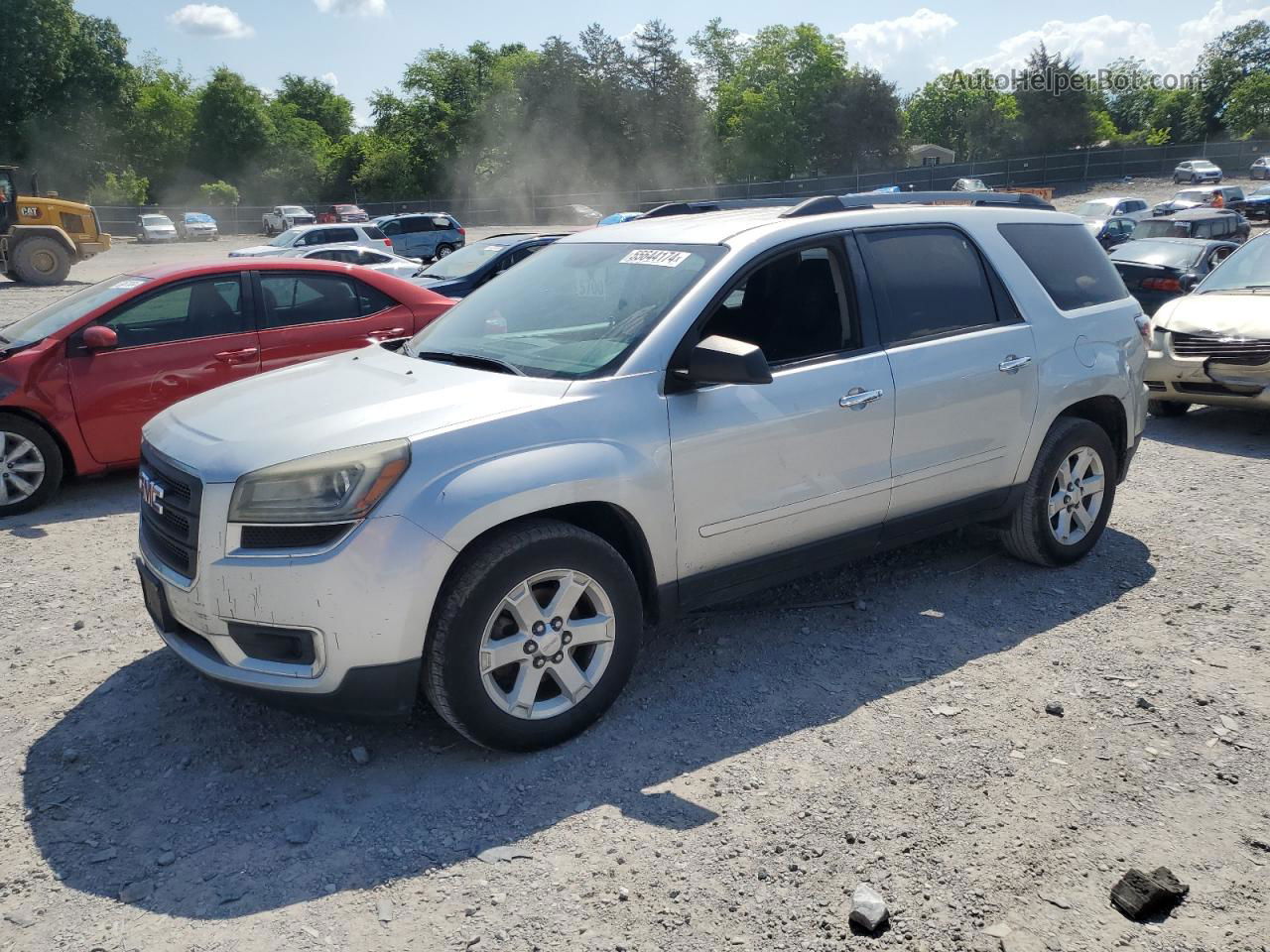 2013 Gmc Acadia Sle Silver vin: 1GKKRPKD3DJ217795